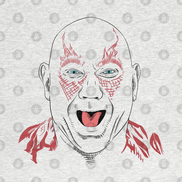 Drax the Destroyer by @johnnehill